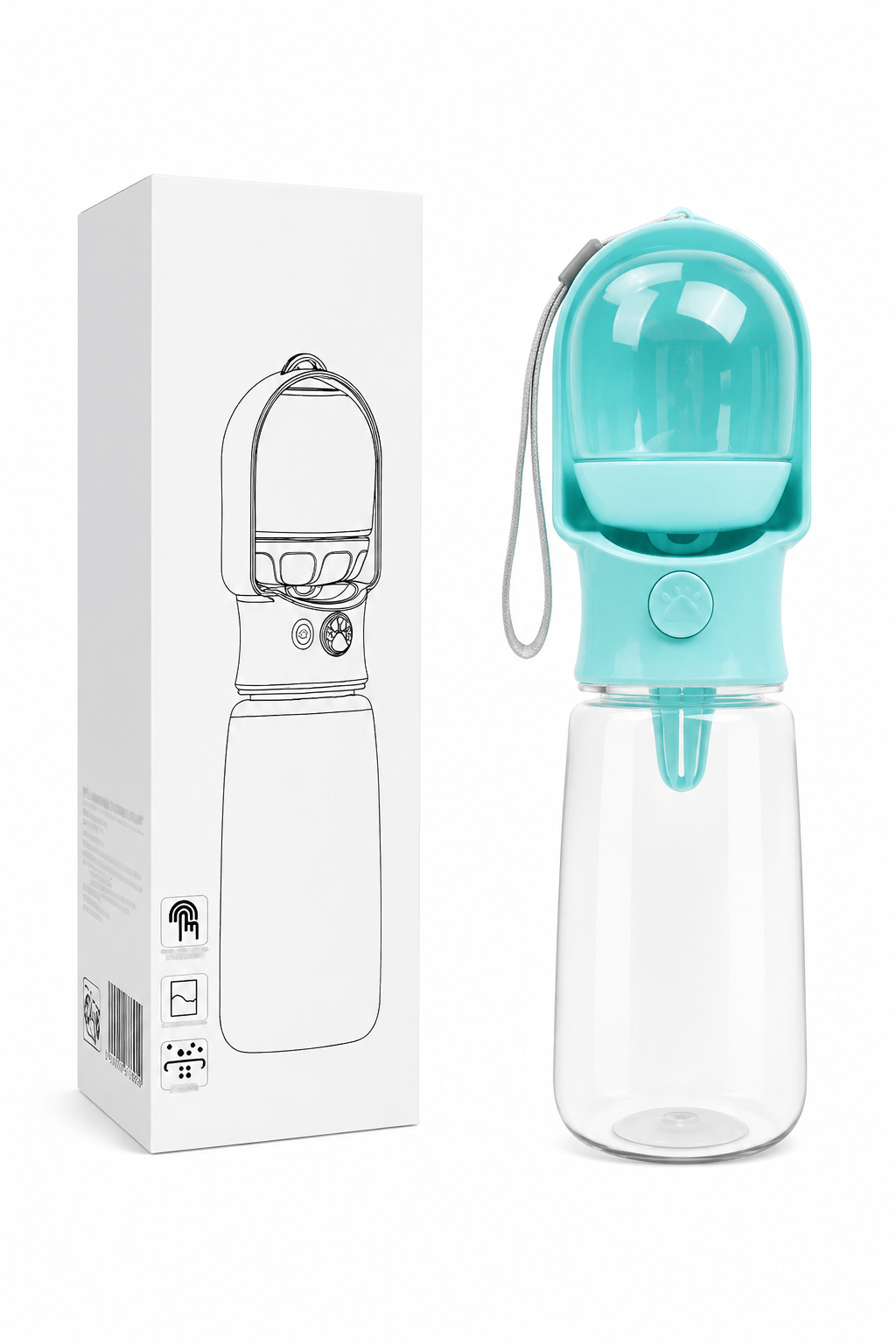 Portable Folding Dog Water Bottle