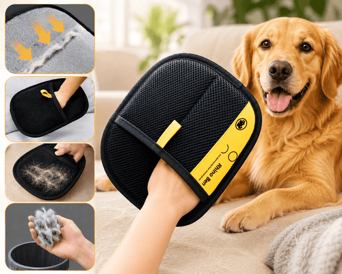 Pet Hair Removal Glove  - Pair & Ship Free