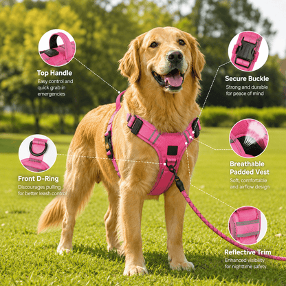 Pet Halo Harness & Leash